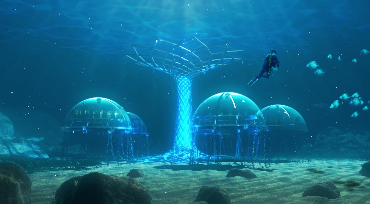 En el futuro será posible la construcción de una casa submarina con su granja... 20