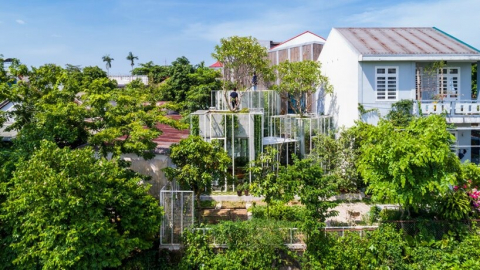 Casa Labri: Una casa contemporánea diseñada por Nguyen Quang Khai Architects 2