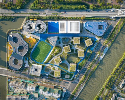 La Escuela de Arquitectura OPEN presenta un extenso campus futurista en China 29