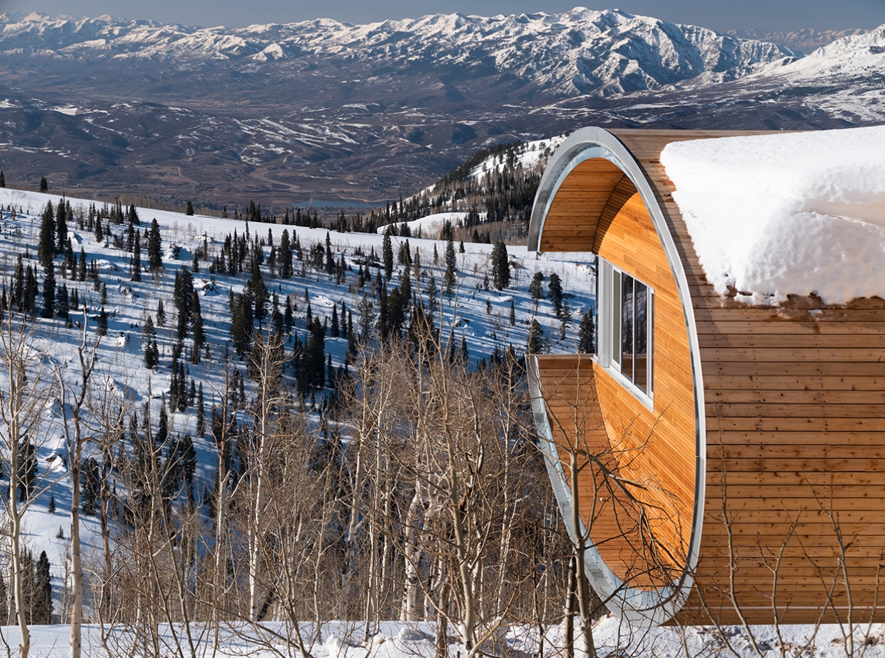 La House at 9,000ft: Una casa de esquí futurista 1