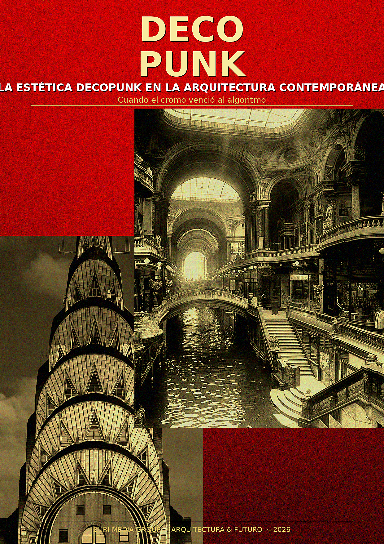 LA ESTÉTICA DECOPUNK EN LA ARQUITECTURA CONTEMPORÁNEA 1 LA ESTÉTICA DECOPUNK EN LA ARQUITECTURA CONTEMPORÁNEA 1