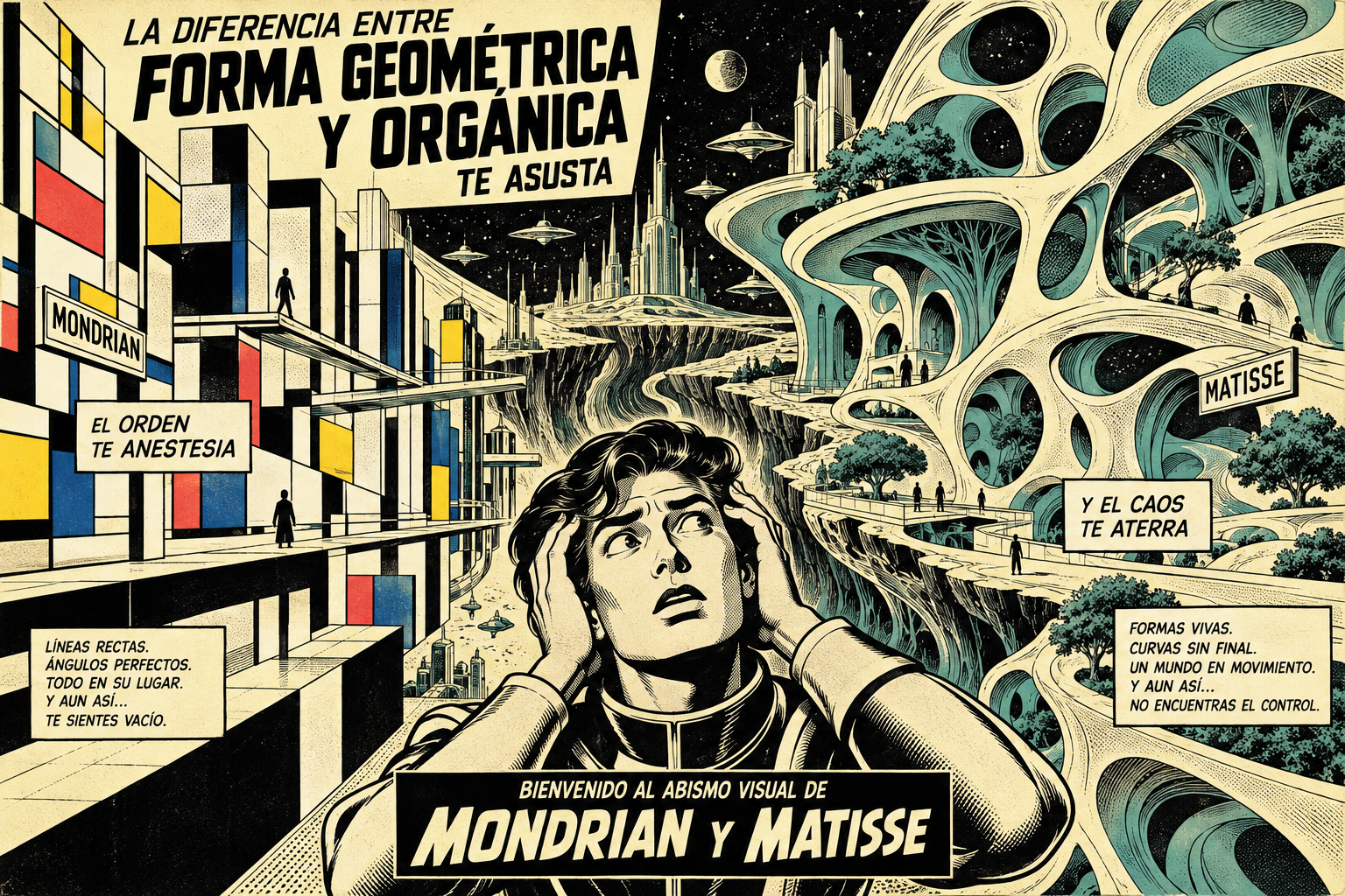 La diferencia entre forma geométrica y orgánica te asusta 1 La diferencia entre forma geométrica y orgánica te asusta 1