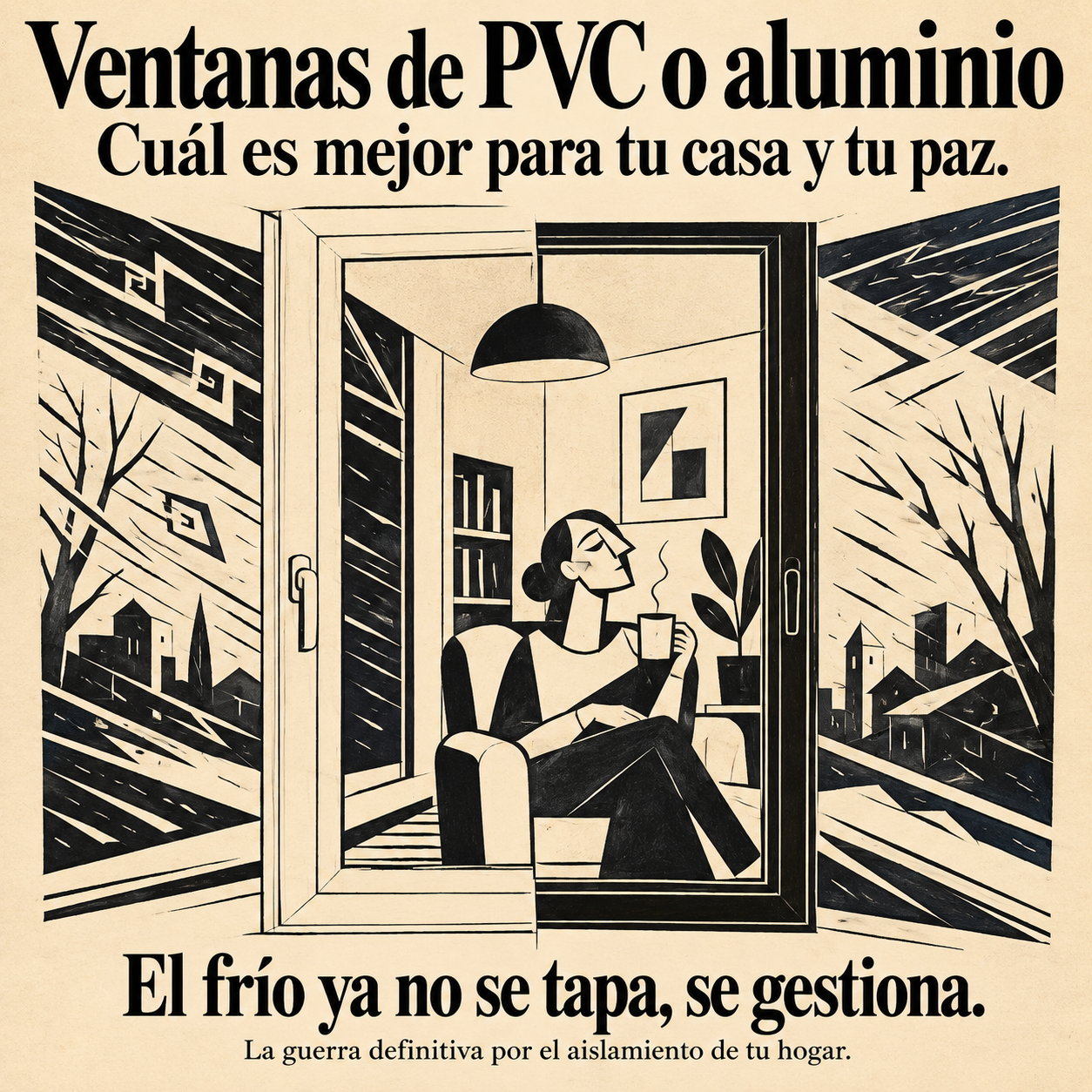 Ventanas de PVC o aluminio: cuál es mejor para tu casa y tu paz - El frío ya no se tapa, se gestiona - La guerra definitiva por el aislamiento de tu hogar Ventanas de PVC o aluminio: cuál es mejor para tu casa y tu paz - El frío ya no se tapa, se gestiona - La guerra definitiva por el aislamiento de tu hogar
